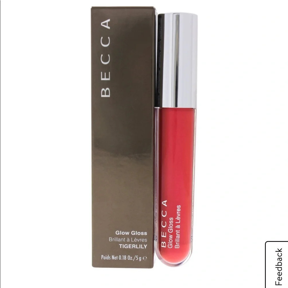 NIB BECCA TIGER LILY GLOW GLOSS